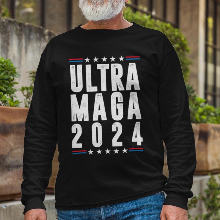 Ultra Maga Ultra Maga Funny Ultra Maga 2024 Ultra Maga And Proud Of Itultra Maga Proud V2 Unisex Long Sleeve Gifts for Old Men