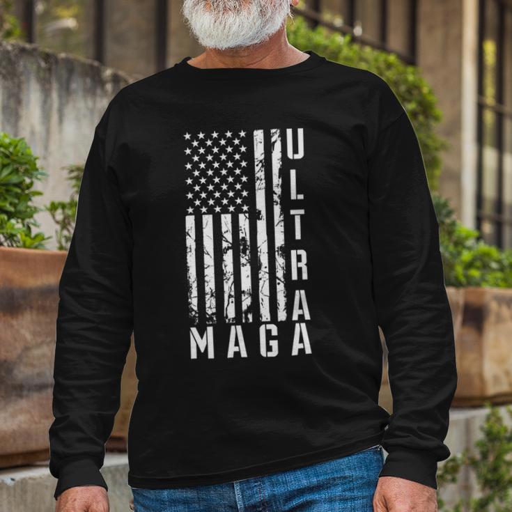 Ultra Maga Ultra Maga Funny Ultra Maga 2024 Ultra Maga And Proud Of Itultra Maga Proud V3 Unisex Long Sleeve Gifts for Old Men