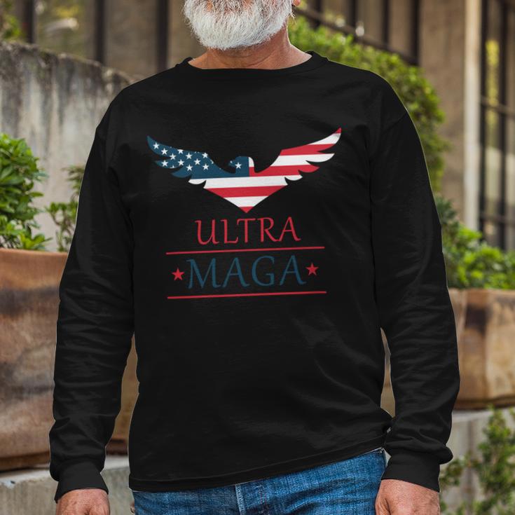 Ultra Maga United State Unisex Long Sleeve Gifts for Old Men