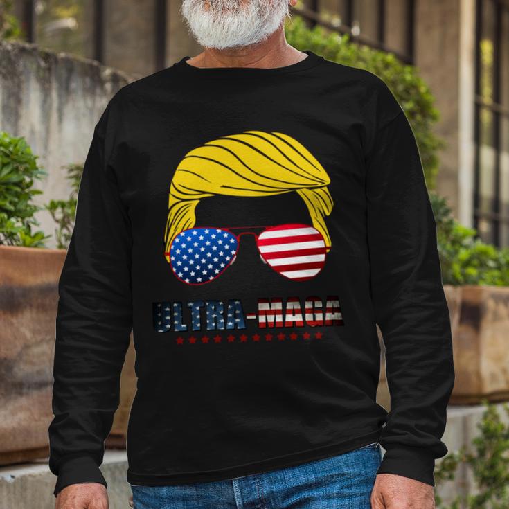 Ultra Maga Usa Maga Make America Great Again Unisex Long Sleeve Gifts for Old Men