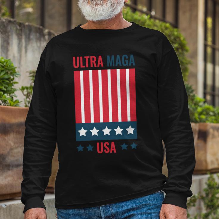 Ultra Maga Usa Unisex Long Sleeve Gifts for Old Men