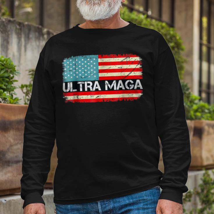 Ultra Maga V15 Unisex Long Sleeve Gifts for Old Men