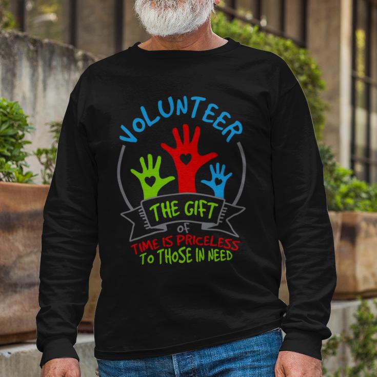 Volunteer - The Of Time Is Priceless 54 Trending Shirt Unisex Long Sleeve Gifts for Old Men