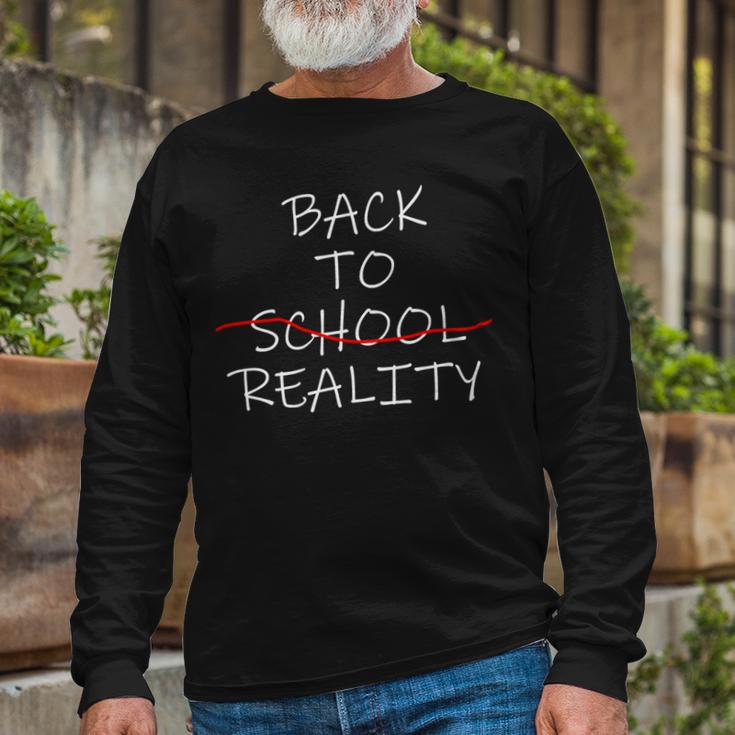 Welcome Back To School Silly 482 Shirt Unisex Long Sleeve Gifts for Old Men