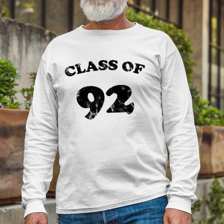 1992 Class Reunion Retro Class Of 92 Friends Reunion Long Sleeve T-Shirt T-Shirt Gifts for Old Men