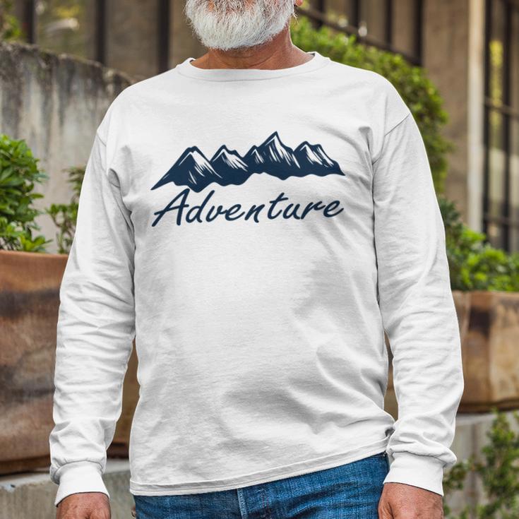 Adventure Gift Gift For Hikers Camping Nature Lover Gift Adventure Unisex Long Sleeve Gifts for Old Men