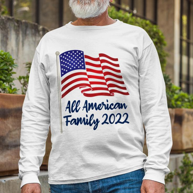 All American Reunion Matching 4Th Of July 2022 Long Sleeve T-Shirt Gifts for Old Men
