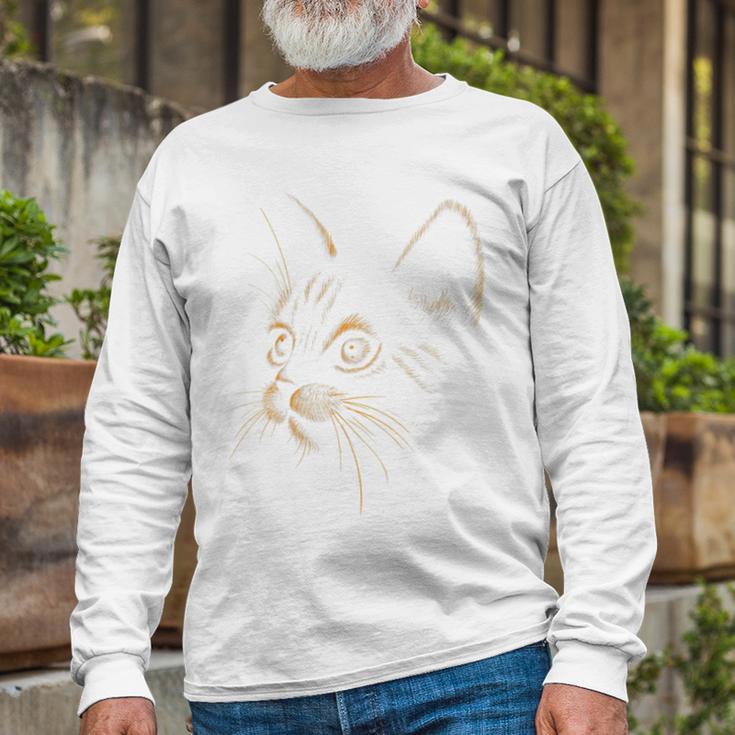 Cat Got Your Soul V2 Unisex Long Sleeve Gifts for Old Men