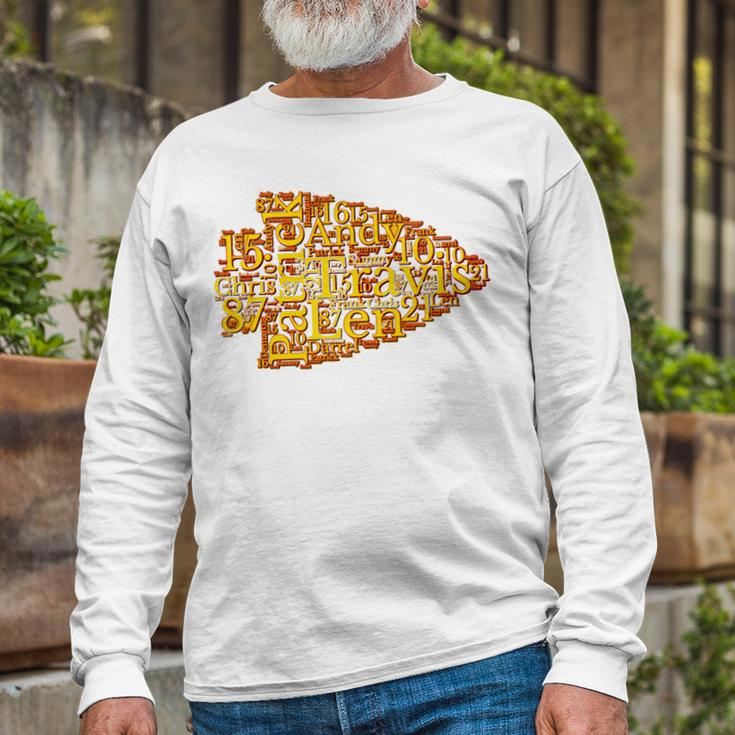 Chief Kansas City Football Bbq Dad Independence 4Th Of July Long Sleeve T-Shirt Gifts for Old Men