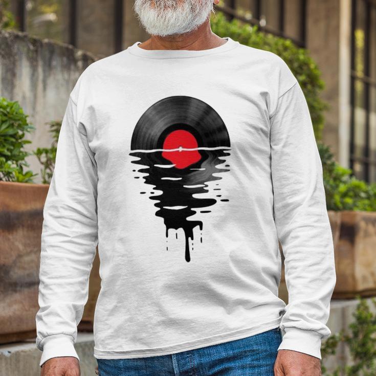 Cool Record Dj Music Unisex Long Sleeve Gifts for Old Men