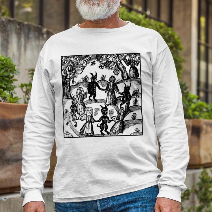 Dance With The Devil Unisex Long Sleeve Gifts for Old Men