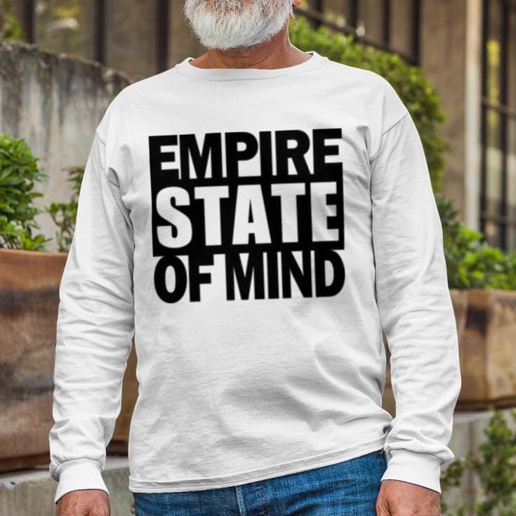 Empire State Of Mind Unisex Long Sleeve Gifts for Old Men