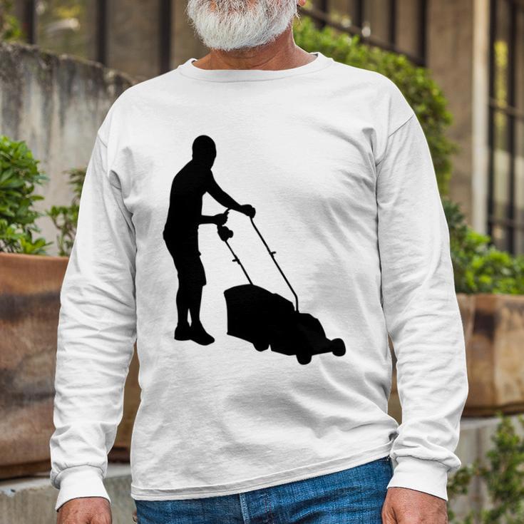 Evolution Lawn Mower 135 Shirt Unisex Long Sleeve Gifts for Old Men