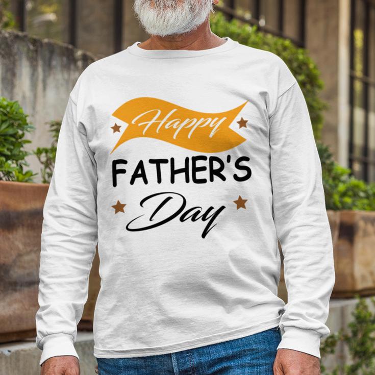 Fathers Day Happy Fathers Day Gift For Your Father Unisex Long Sleeve Gifts for Old Men