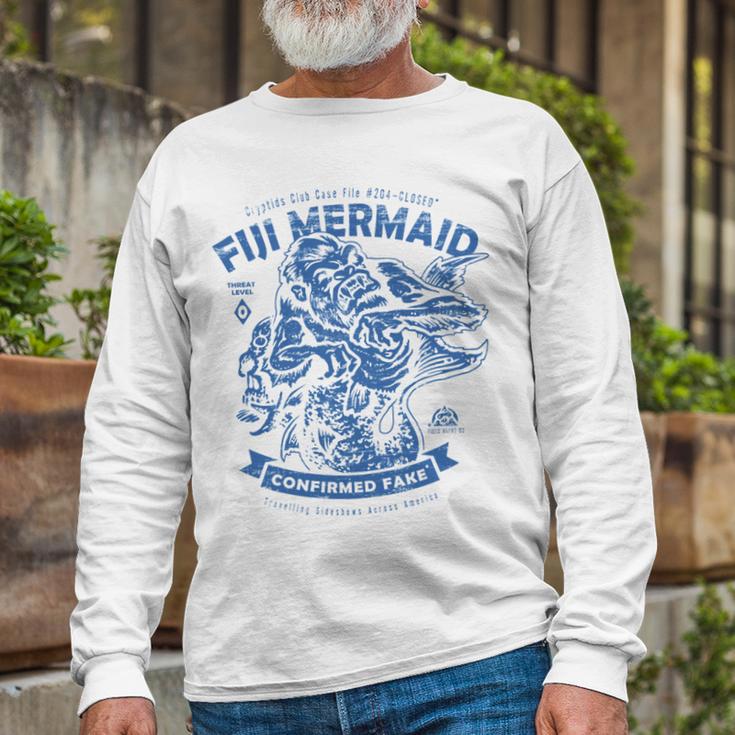 Fiji Mermaid - Cryptids Club Case File 204 193 Trending Shirt Unisex Long Sleeve Gifts for Old Men