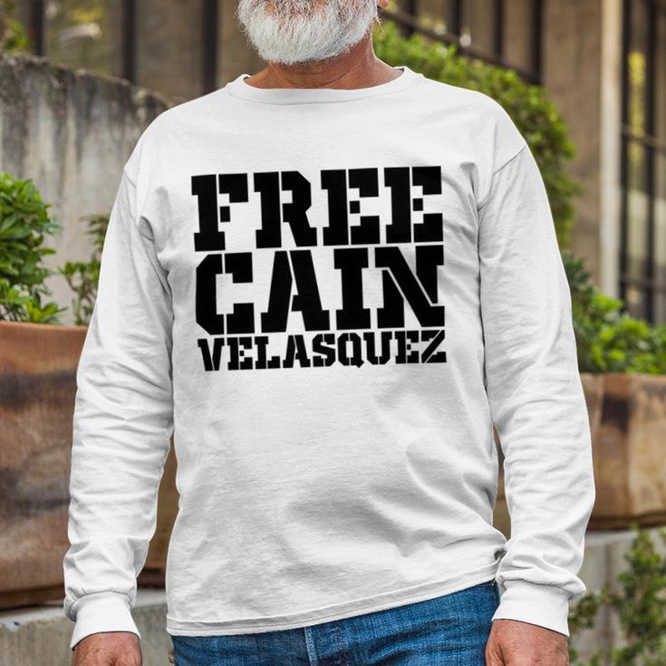 Free Cain Velasquez V6 Unisex Long Sleeve Gifts for Old Men