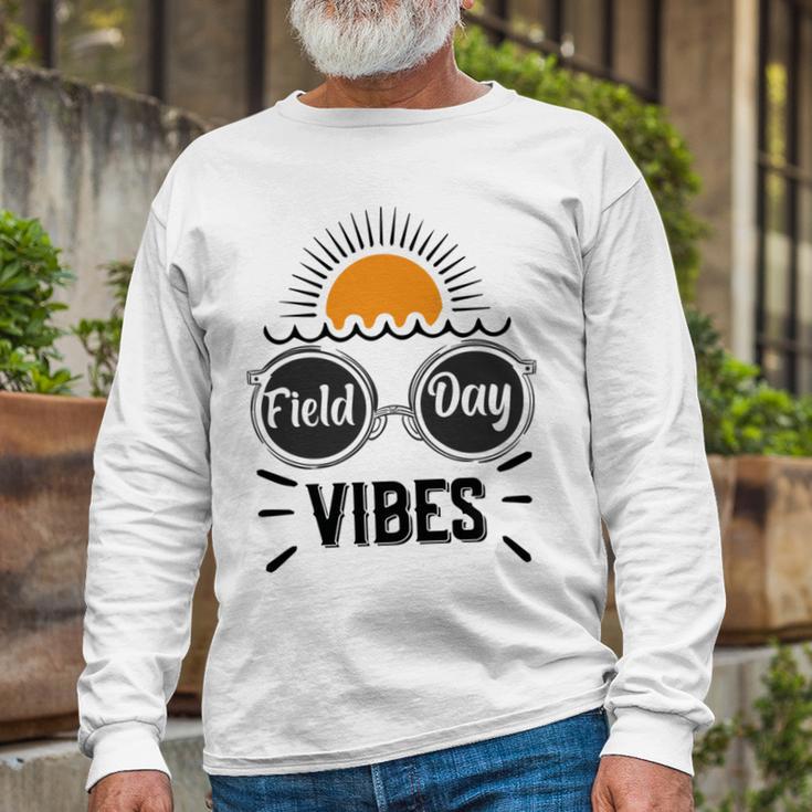 Happy Field Day Field Day Tee Kids Graduation School Fun Day V7 Unisex Long Sleeve Gifts for Old Men