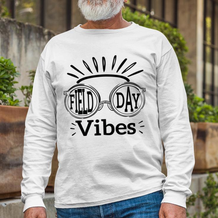 Happy Field Day Field Day Tee Kids Graduation School Fun Day V8 Unisex Long Sleeve Gifts for Old Men