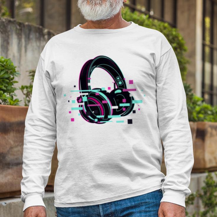 Headset Lover V2 Unisex Long Sleeve Gifts for Old Men