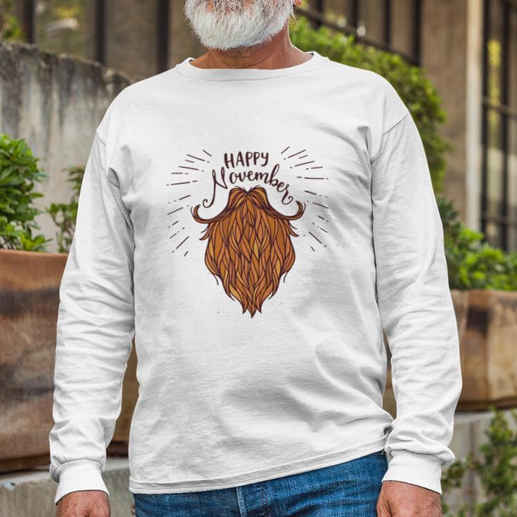 Hello November V2 Unisex Long Sleeve Gifts for Old Men