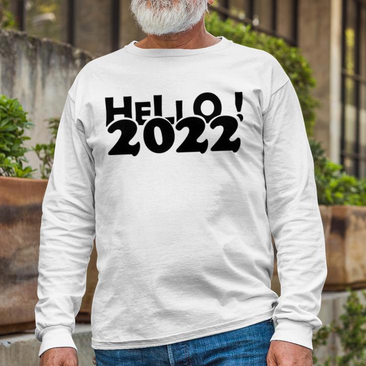 Hello V3 Unisex Long Sleeve Gifts for Old Men