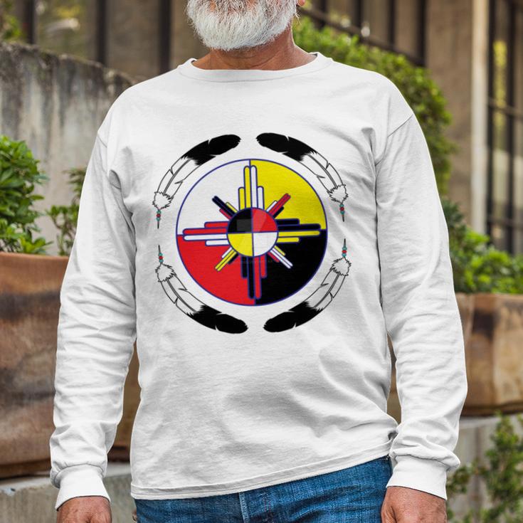 Huchnon Native American Tribe V4 Unisex Long Sleeve Gifts for Old Men