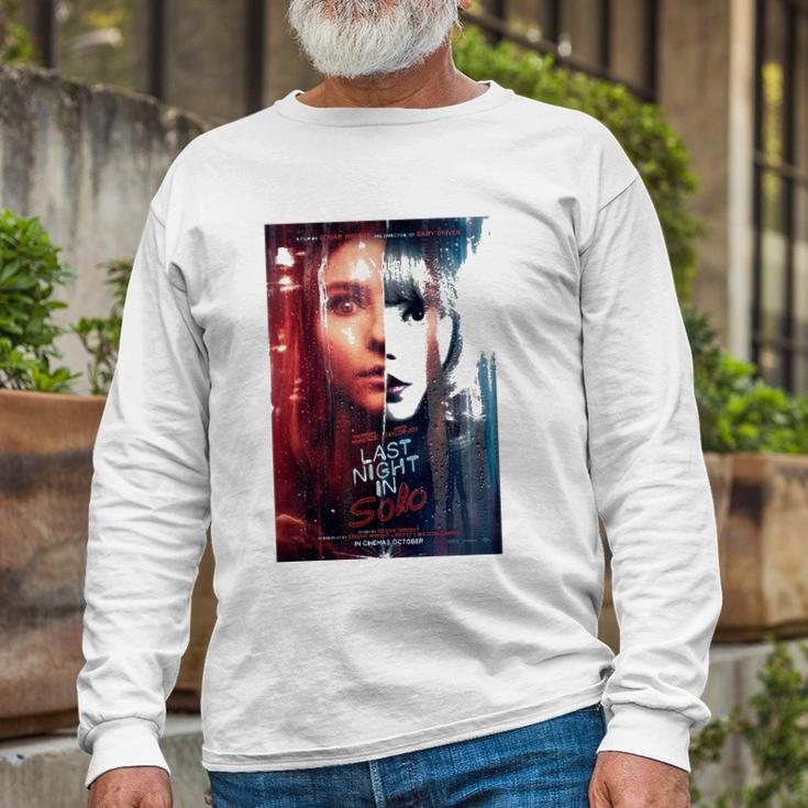 Last Night In Soho Movie Long Sleeve T-Shirt T-Shirt Gifts for Old Men
