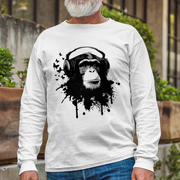 Monkey Business Unisex Long Sleeve Gifts for Old Men