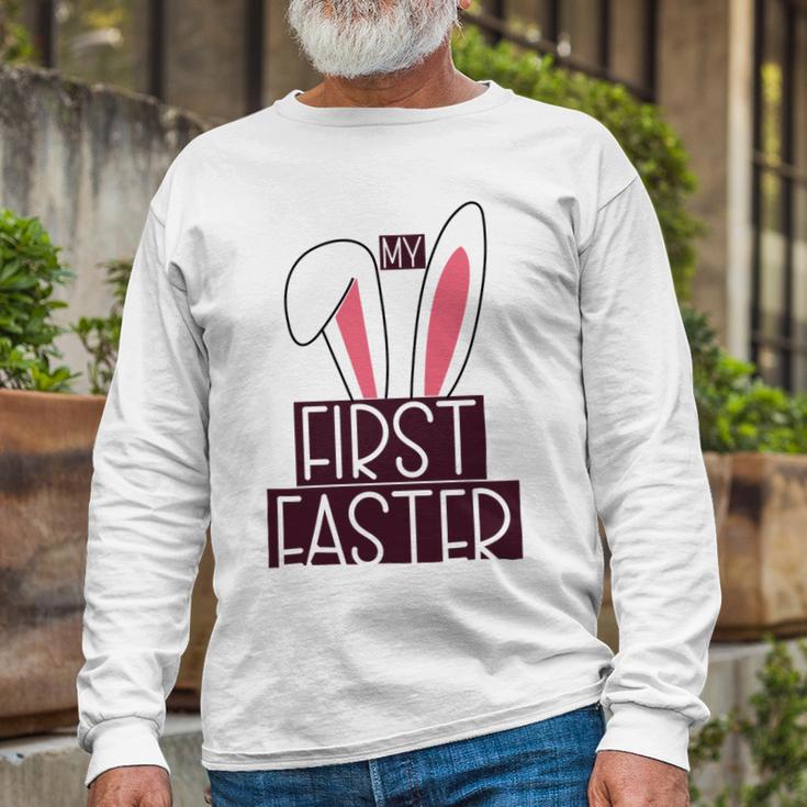 My First Easter Unisex Long Sleeve Gifts for Old Men