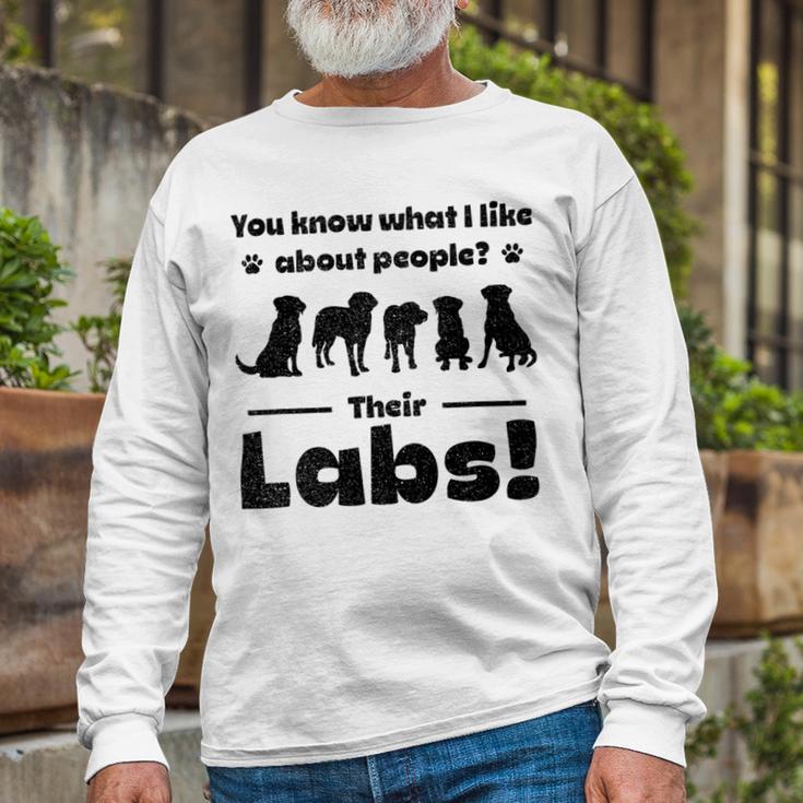 Official Professional Labrador Groomer Unisex Long Sleeve Gifts for Old Men