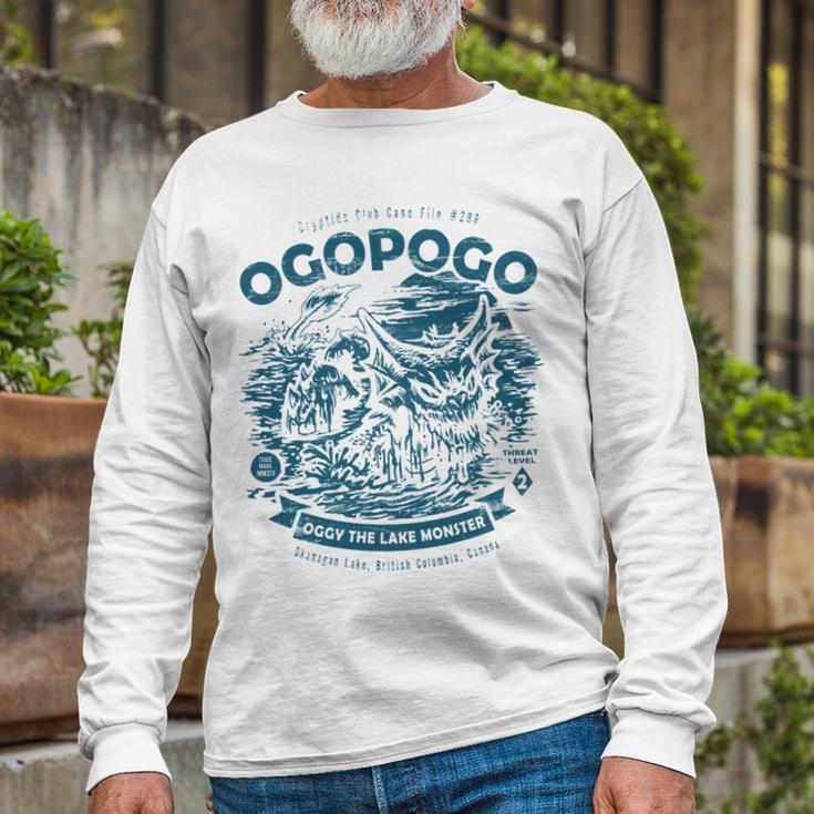 Ogopogo - Cryptids Club Case File 298 191 Trending Shirt Unisex Long Sleeve Gifts for Old Men