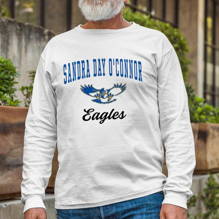 Sandra Day Oconnor High School Eagles Long Sleeve T-Shirt T-Shirt Gifts for Old Men