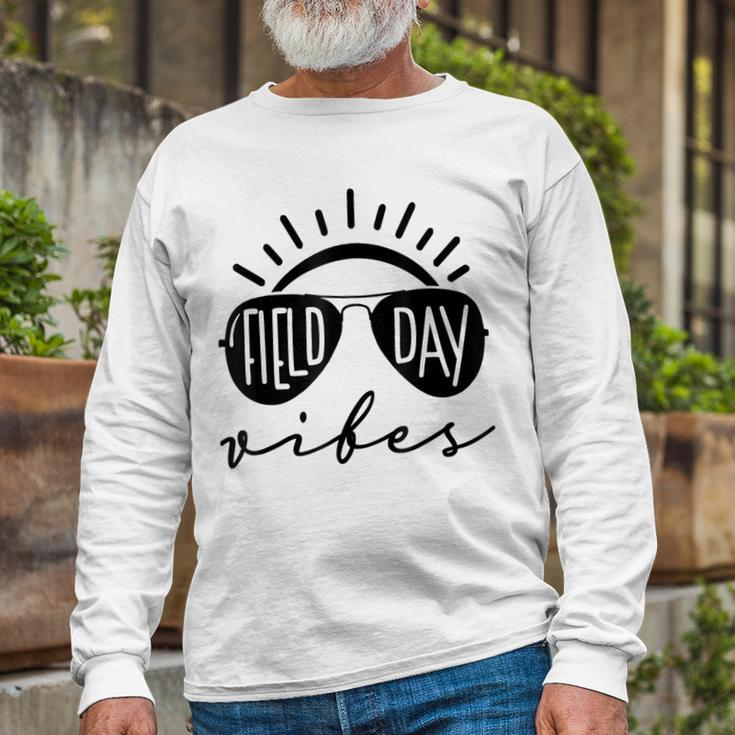 School Field Day Teacher Im Just Here For Field Day Long Sleeve T-Shirt T-Shirt Gifts for Old Men