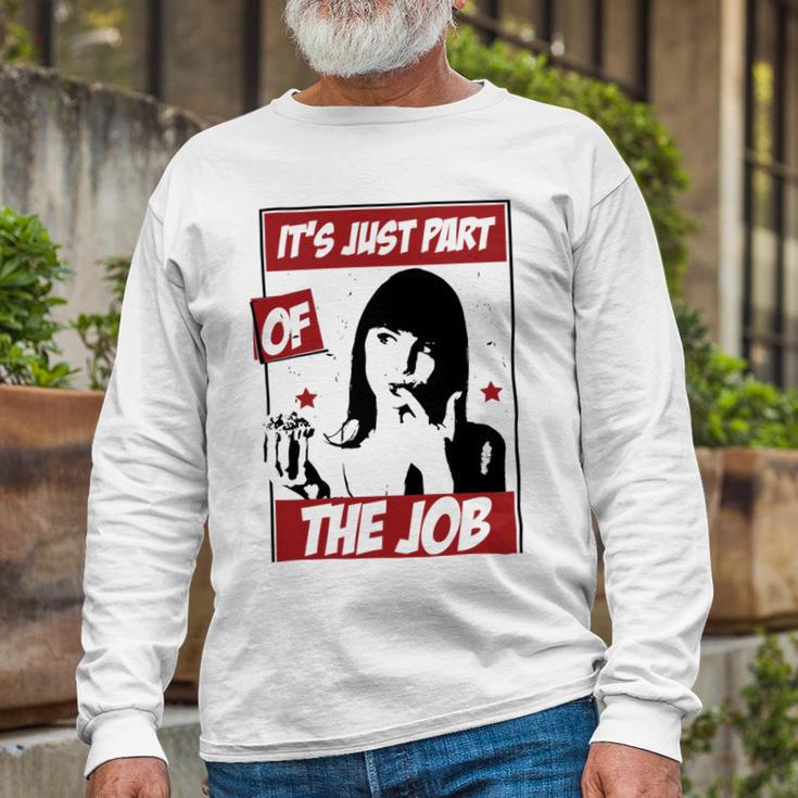 Tasting The Food Is Just Part Of The Job Relaxed Fit 24 Trending Shirt Unisex Long Sleeve Gifts for Old Men