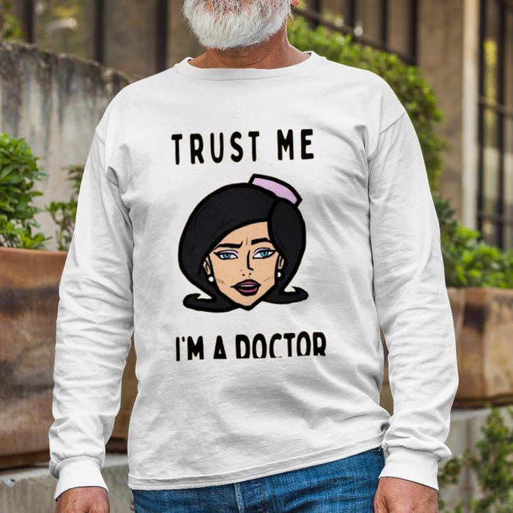 Trust Me Im A Dogtor Doctor Dog 672 Shirt Unisex Long Sleeve Gifts for Old Men