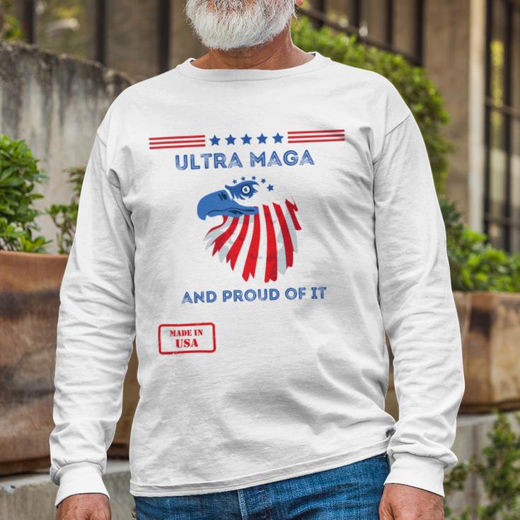 Ultra Maga And Proud Of It V12 Unisex Long Sleeve Gifts for Old Men