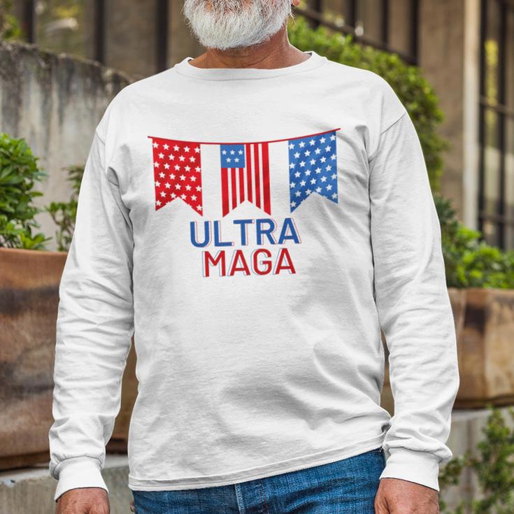 Ultra Maga And Proud Of It V13 Unisex Long Sleeve Gifts for Old Men