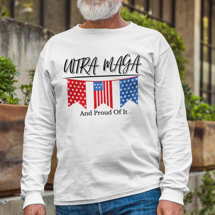 Ultra Maga And Proud Of It V15 Unisex Long Sleeve Gifts for Old Men