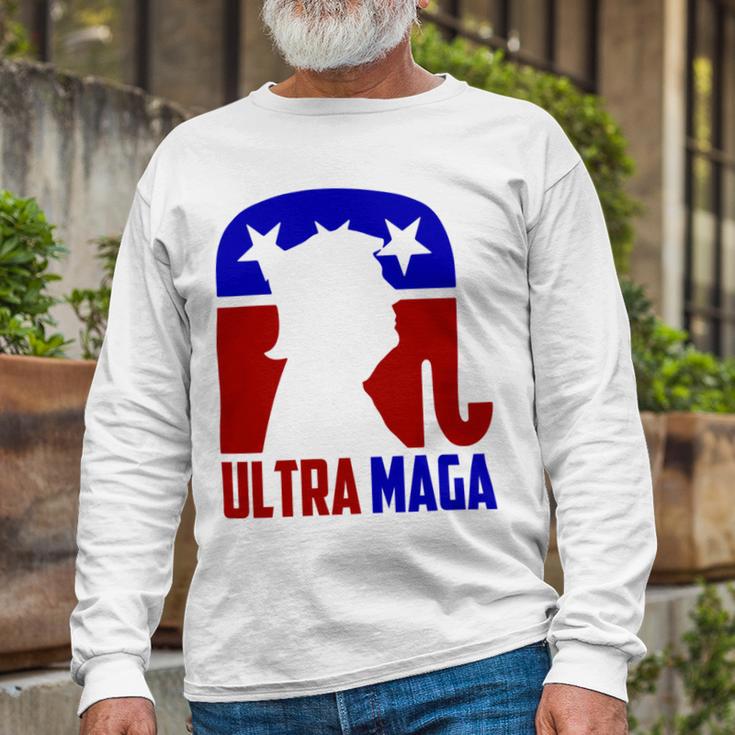 Ultra Maga And Proud Of It V2 Unisex Long Sleeve Gifts for Old Men