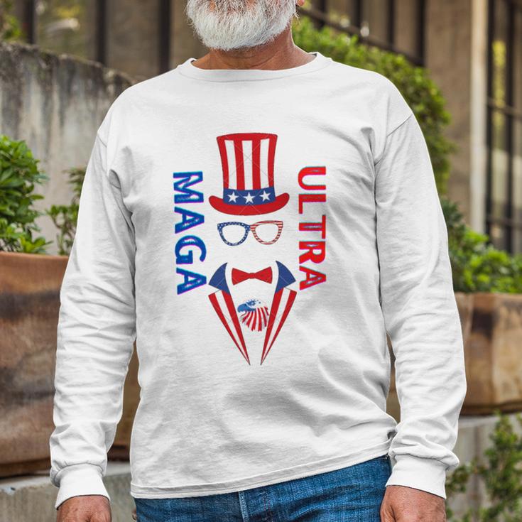 Ultra Maga And Proud Of It V20 Unisex Long Sleeve Gifts for Old Men