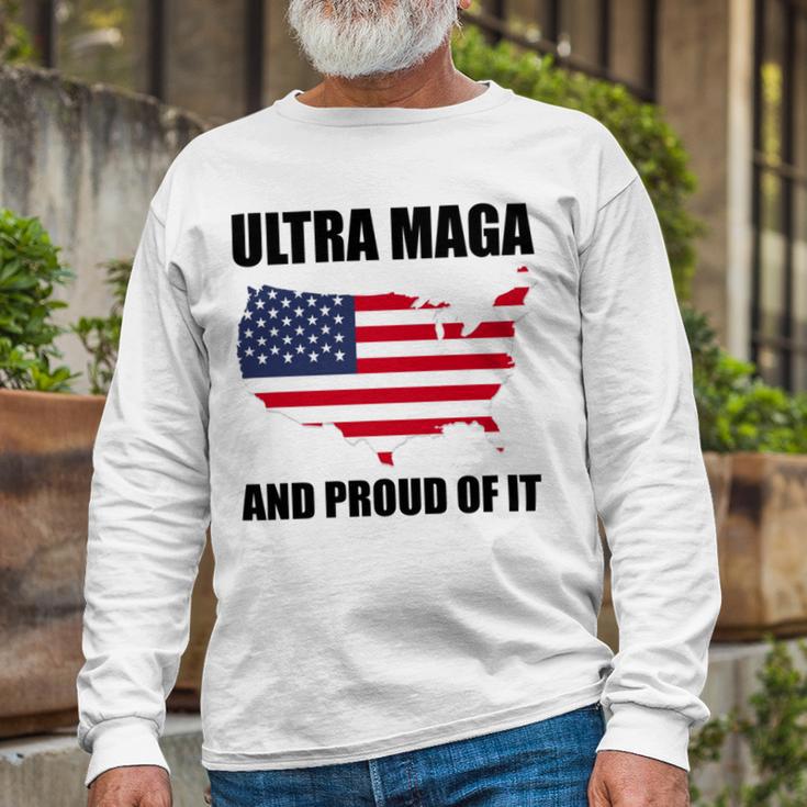 Ultra Maga And Proud Of It V6 Unisex Long Sleeve Gifts for Old Men