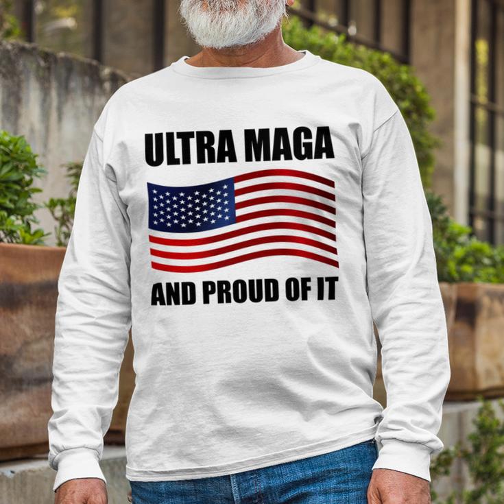 Ultra Maga And Proud Of It V7 Unisex Long Sleeve Gifts for Old Men