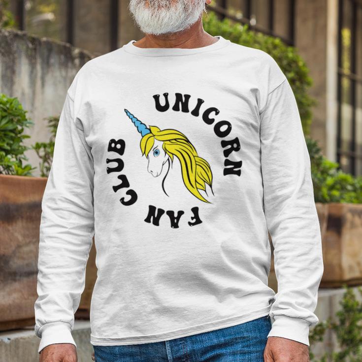 Unicorn Fan Club 17 Trending Shirt Unisex Long Sleeve Gifts for Old Men