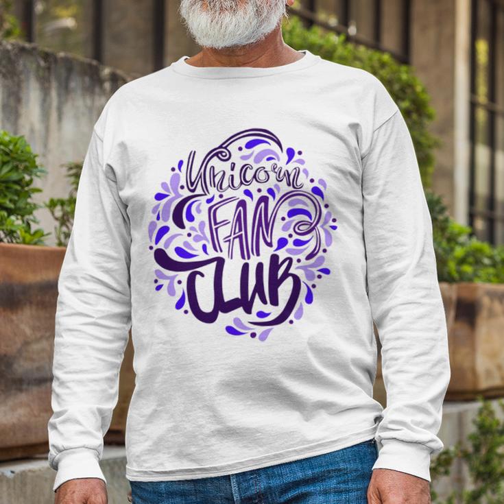 Unicorn Fan Club 18 Trending Shirt Unisex Long Sleeve Gifts for Old Men