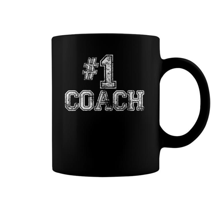 1 Coach - Number One Team Gift Tee Coffee Mug
