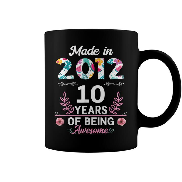10 Years Old Gifts 10Th Birthday Born In 2012 Women Girls V2 Coffee Mug