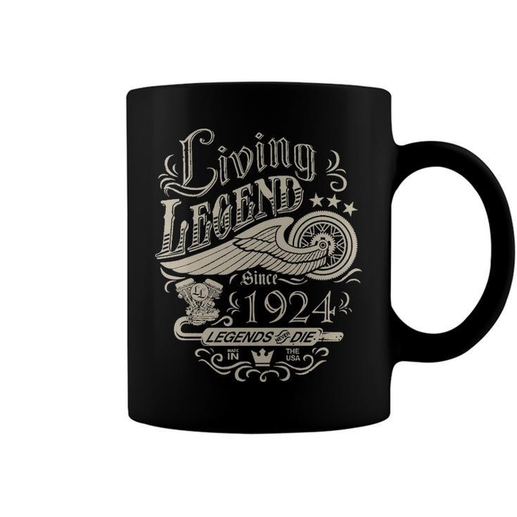 1924 Birthday   Living Legend Since 1924 Coffee Mug