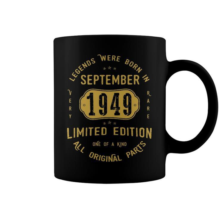 1949 September Birthday Gift   1949 September Limited Edition Coffee Mug