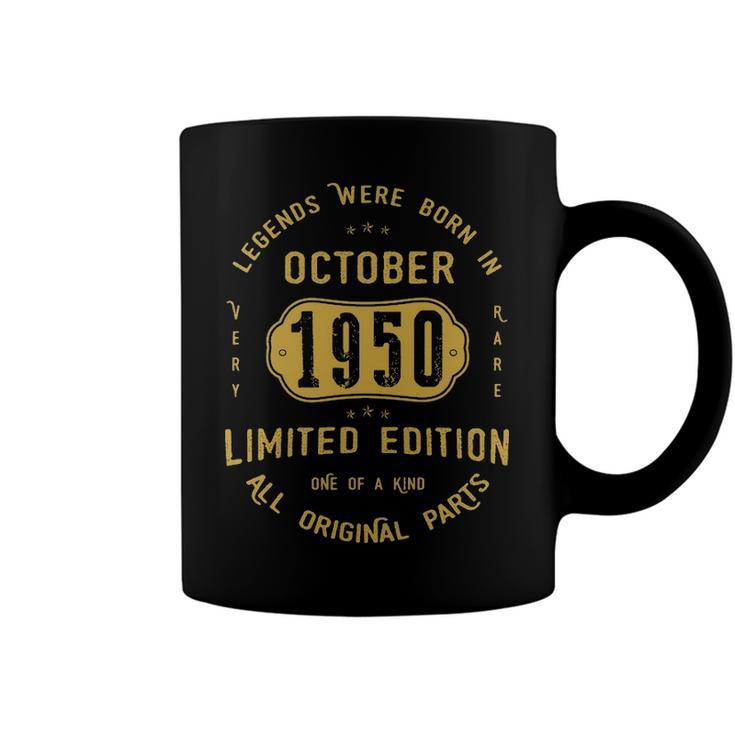 1950 October Birthday Gift   1950 October Limited Edition Coffee Mug