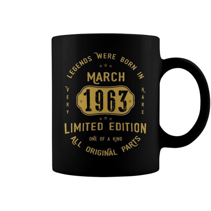 1963 March Birthday Gift   1963 March Limited Edition Coffee Mug